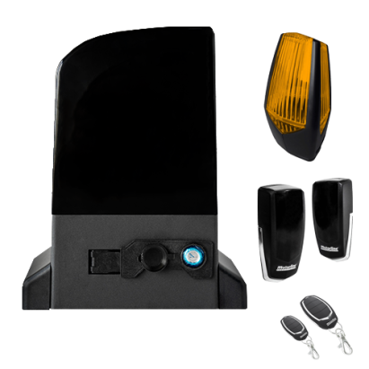 Kit automatizare poarta culisanta 2200KG, motor brushless 36Vdc - MOTORLINE GALO2200-KIT SafetyGuard Surveillance