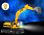 Excavator cu telecomanda, scara 1/14, cu telecomanda, incarcare USB, 14 canale Household NewTrend
