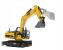 Excavator cu telecomanda, scara 1/14, cu telecomanda, incarcare USB, 14 canale Household NewTrend