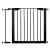 Poarta de siguranta Safety Gate pentru scari, ajustabila 83-89 cm, din otel, neagra Household NewTrend