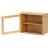 Cutie pentru paine din bambus cu fereastra transparenta, inchidere magnetica, 39x20x31 cm, bambus natural Household NewTrend