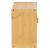 Cutie pentru paine din bambus cu fereastra transparenta, inchidere magnetica, 39x20x31 cm, bambus natural Household NewTrend