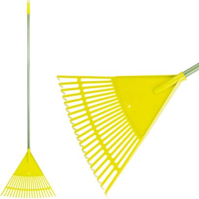 Greblă pentru frunze Strend Pro Garden, tip evantai, manuală, cu coadă 120 cm