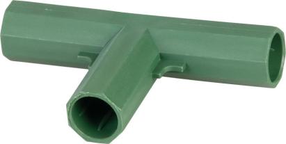 Conector T Strend Pro Garden pentru tije de sustinere, 16 mm