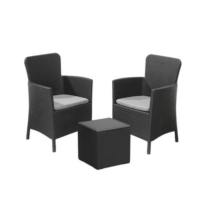 Curver Set de mobilier de grădină Miami Balcony grafit Mobalis Homvera
