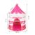 Cort Castel de joaca pentru copii, pliabil, 100x140 cm, roz Household NewTrend