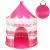 Cort Castel de joaca pentru copii, pliabil, 100x140 cm, roz Household NewTrend