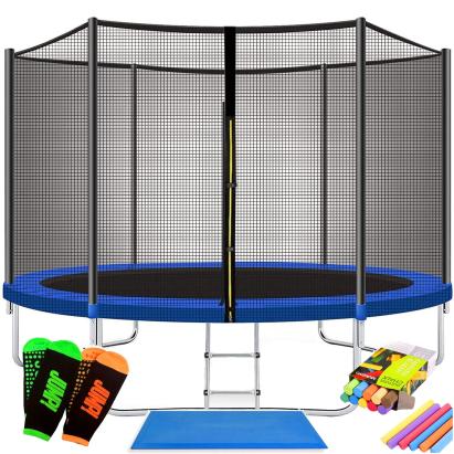 Trambulina Caruzzo, cu scara si plasa de protectie exterioara, 305 cm, 150kg Household NewTrend