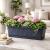 Set 4 jardiniere decorative, antracit, 68.5x17.3x15 cm, Ratolla Case P GartenVIP DiyLine