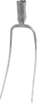 Furcă de fân F102KX, 2 dinți, Strend Pro Garden, KomaXit, fără coadă