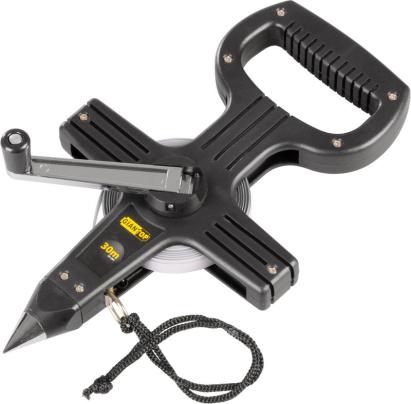 Ruletă / bandă de măsurat GIANT CR-J01 30 m, din oțel, cu vârf