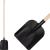 Lopată Strend Pro Garden S504B.WH 7130, neagră, 28x23,5 cm, coadă din lemn