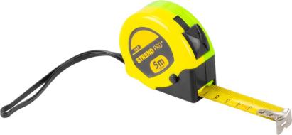 Ruletă Strend Pro WorkTiger YD23, 5 m, 19 mm, auto-retragere, ABS