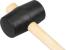 Ciocan din cauciuc Strend Pro Premium HM226 340 g, mâner din lemn, lungime mâner 300 mm