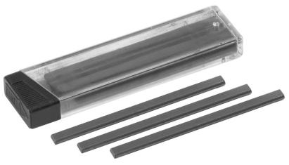 Rezerve mine creion mecanic Strend Pro HB, negre, 6 buc, 60 mm