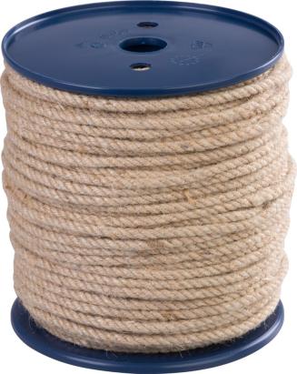Sfoară din iută naturală Strend Pro Premium, 4 mm, răsucită, 100 m