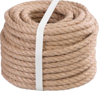 Franghie din iuta naturala Strend Pro Premium, 10 mm, rasucita, 20 m