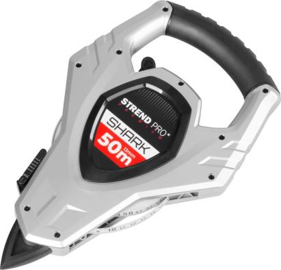 Ruletă metrică din oțel Strend Pro Premium LWX5013, 50 m, derulare rapidă
