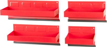 Suport magnetic Strend Pro pentru unelte, tip poliță/organizator, set 4 bucăți