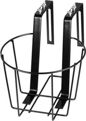 Suport ghiveci pentru balustradă Strend Pro Garden, metalic, reglabil, 27x20x20 cm