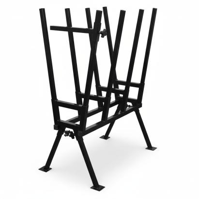 Suport metalic tip capra pentru taiat lemne – otel, capacitate 400 kg, stabil, 76 x 50 x 103 cm MultiMark GlobalProd