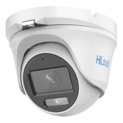 Camera Turret Hikvision HiLook ColorVu, 3K, Lentila 2.8 mm, Audio, LED alb 20m, IP66 - THC-T159-MS SafetyGuard Surveillance