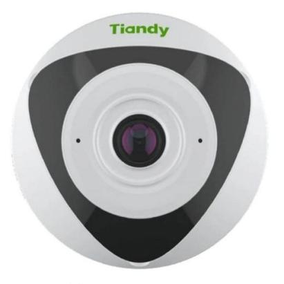 Camera IP Fisheye Tiandy, 5MP, Lentila 1.4mm, 360, IR 30m, Functii AI, Microfon, MicroSD, PoE - TC-C35VN-I3-EY-1.4 SafetyGuard Surveillance