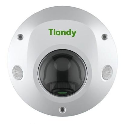 Camera IP Mini Dome Tiandy, 5MP, IR 30m, Functii AI, Microfon, slot microSD, PoE, IP66 - TC-C35PS-I3EYMH-28 SafetyGuard Surveillance