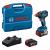 Bosch GDX 18V-200 Masina de insurubat cu impact brushless 18V, 200Nm + 2xacumulatori 4Ah + incarcator rapid GAL 18V-40 ProAdvanced PowerfulTools