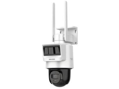 Camera de supraveghere PTZ 4MP HiLook Hikvision, conexiune 4G, microfon, difuzor, 2.8 mm, IR 30m, slot microSD, IP66, Senzor PIR, Detectie miscare, PTZ-N2C400I-K/4G/C05S10 SafetyGuard Surveillance