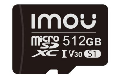 Card microSD 512GB, iMOU S1, V30, U3, C10, citire 98MB/s, scriere 78MB/s, 3D TLC NAND, MICROSD512-IMOU SafetyGuard Surveillance