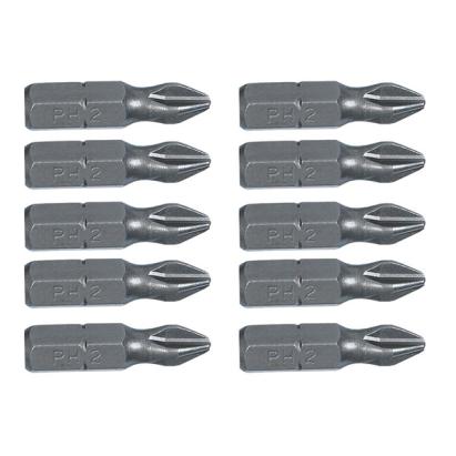Set biti Phillips PH2x25mm, 1/4" TOPEX 39D314 HardWork ToolsRange