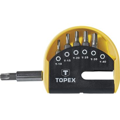 Set biti cu adaptor topex 39D351 HardWork ToolsRange