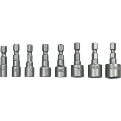 Set tubulare hexagonale 1/4" cu antrenor bit topex 39D387 HardWork ToolsRange