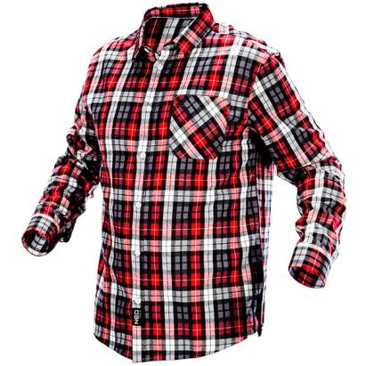 Camasa de flanela rosu-negru-alb Neo Tools 81-540 HardWork ToolsRange