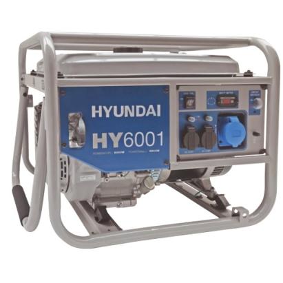 Generator de curent monofazic 6 kW HYUNDAI HY6001 HardWork ToolsRange