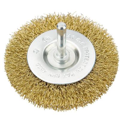 Perie de sarma circulara 75 mm cu tija VERTO 62H320 HardWork ToolsRange