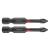 Set biti de impact PH1X50mm 1/4" 2buc. GRAPHITE 56H518 HardWork ToolsRange