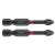 Set biti de impact PH2X50mm 1/4" 2buc. GRAPHITE 56H519 HardWork ToolsRange