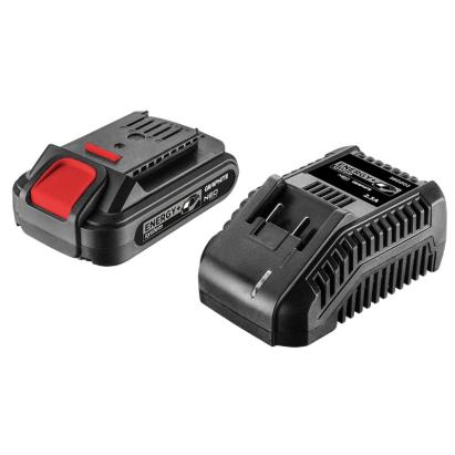 Set Energy+ set: acumulator 2Ah + incarcator GRAPHITE 58GE131 HardWork ToolsRange