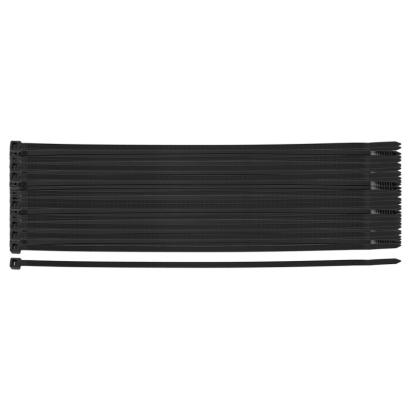 Coliere plastic EXTREME 4,8 × 300 mm, negru, 100 buc. NEO TOOLS 01-635 HardWork ToolsRange