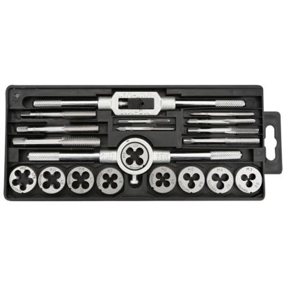 Tarozi si filiere, M3-M12, 20 buc -set TOPEX 14A425 HardWork ToolsRange
