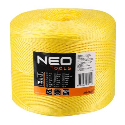 Coarda de polipropilena 2000 m NEO TOOLS 49-934 HardWork ToolsRange