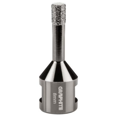 Carota diamantata 8mm x M14 GRAPHITE 55H301 HardWork ToolsRange