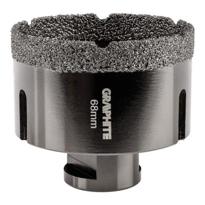 Carota diamantata 68mm x M14 GRAPHITE 55H315 HardWork ToolsRange