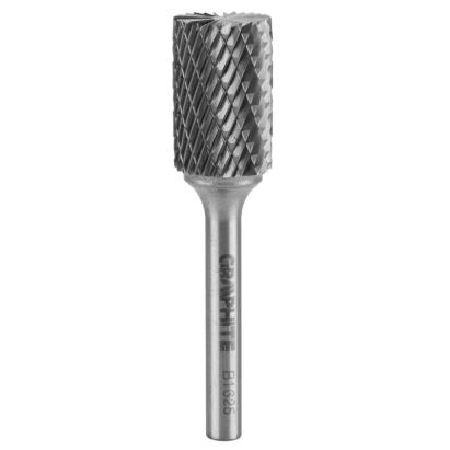 Freza rotativa din carbura HM, tip B (cilindrica cu lame in varf ), 16x25mm, tija 6x45mm GRAPHITE 55H359 HardWork ToolsRange