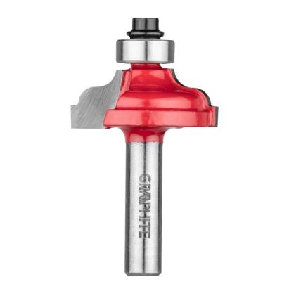 Burghiu freza pentru rotunjire, HM, 32x12.9mm, tija 8mm GRAPHITE 56H228 HardWork ToolsRange