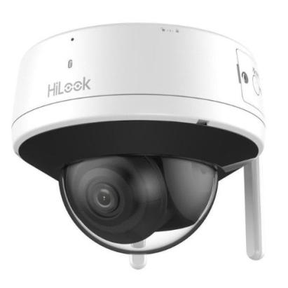 Camera IP Wi-Fi Hikvision HiLook, 4MP, IR 30m, audio, slot card microSD, IP66 - IPC-D140HA-D/W(2.8mm)(W) SafetyGuard Surveillance