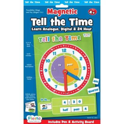 Set magnetic - Invat ceasul PlayLearn Toys
