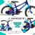 Bicicleta Copii DHS Rocket - 16 Inch, Albastru Ultimate FactoryBikes